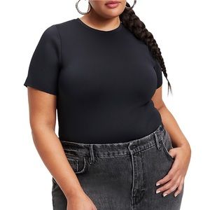 Good American - Scuba T-Shirt Bodysuit